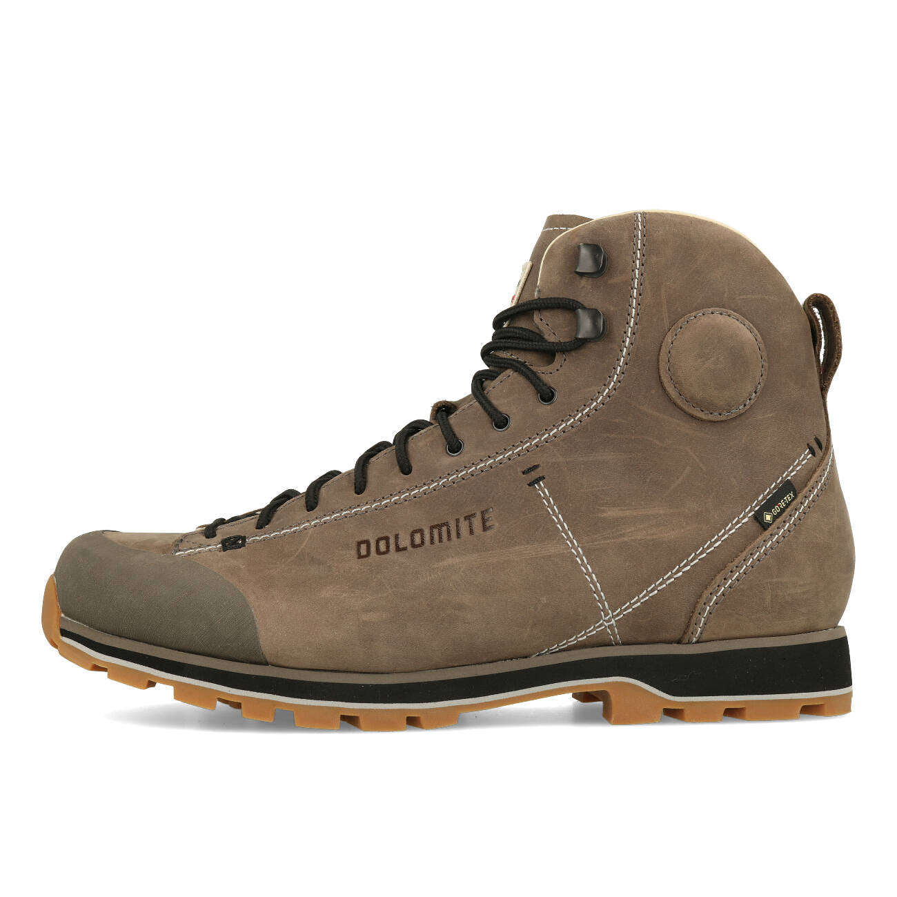 Dolomite Bota High FG GTX - Stivale Unisex In Nubuck, Colore Ermine Brown, Taglia 38 2/3 EU - Impermeabile Gore-Tex