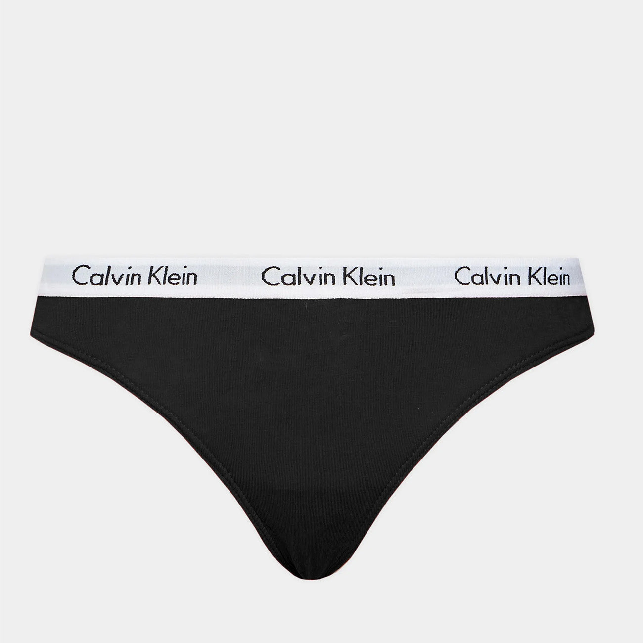 Calvin Klein 3er Pack Thong Modern Cotton String Black Rouge Fuchsia