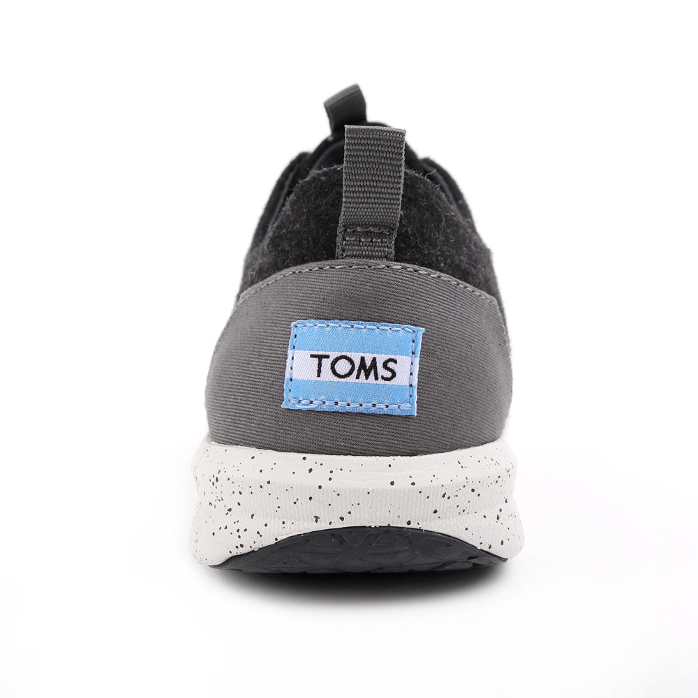 TOMS Del Rey Sneaker Black Dotted Wool
