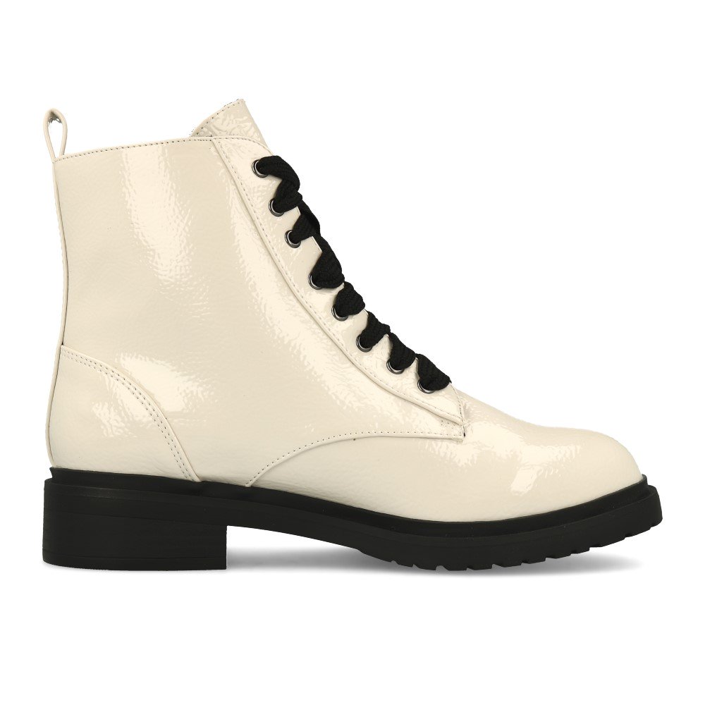 La Strada 968013 Stiefel White Patent