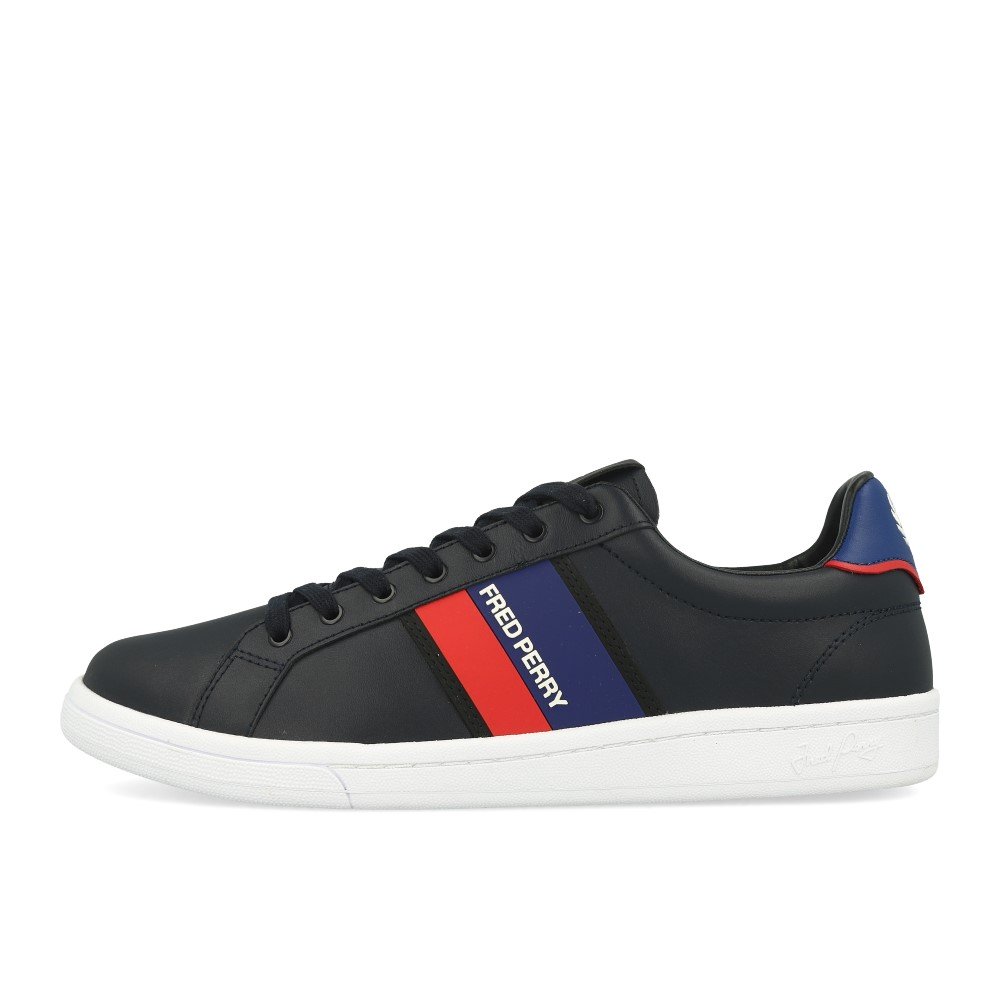Fred Perry B721 Two Tone Branding Navy