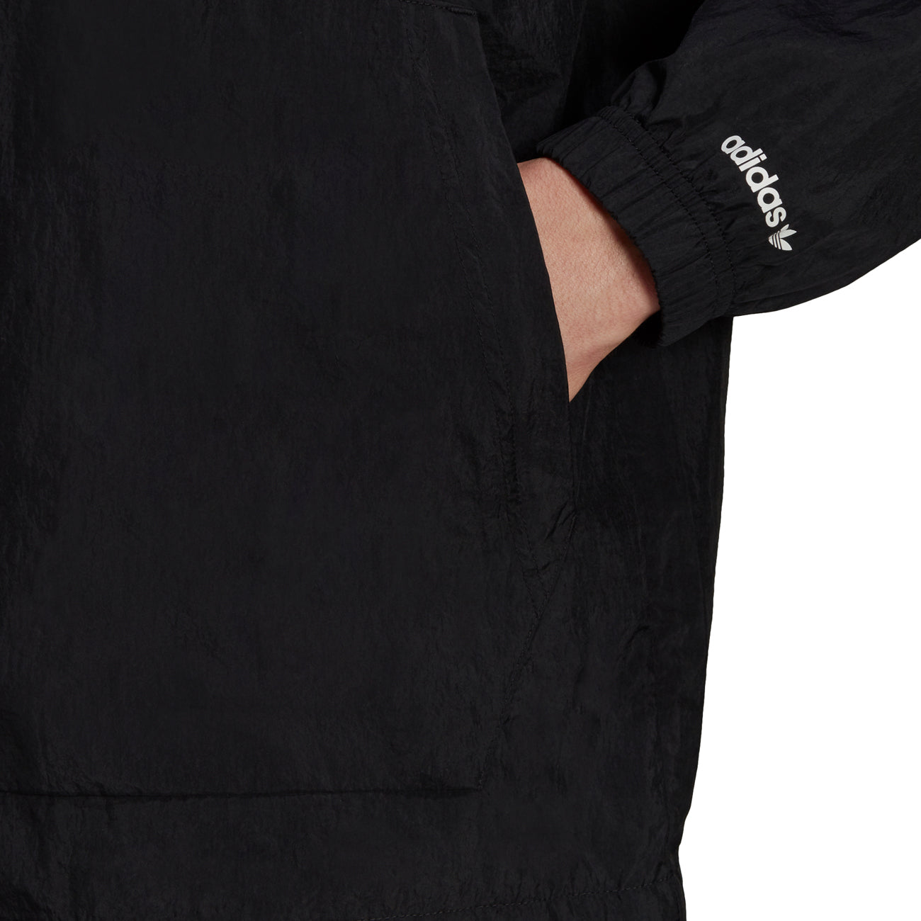 adidas Adicolor Shattered Trefoil Windbreaker Jacket Herren Black Multicolor