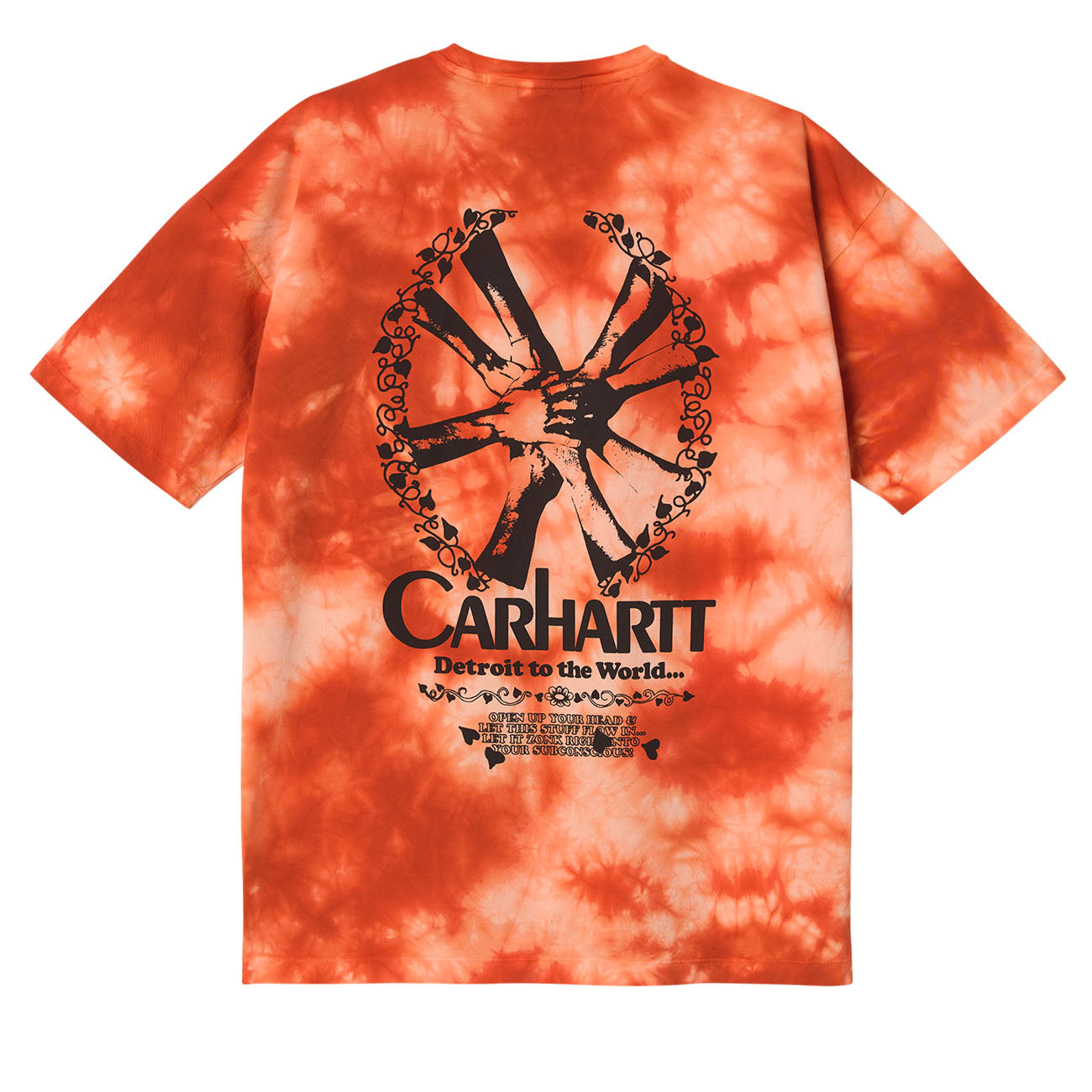 Carhartt WIP W' S/S Zonk T-Shirt Damen Elba Grapefruit Black