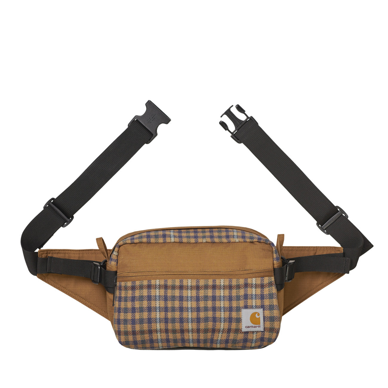 Carhartt WIP Highbury Hip Bag Hamilton Brown Asher Check Jasper