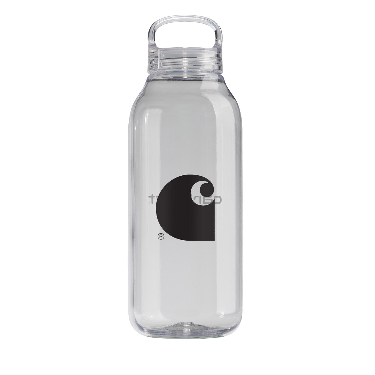 Carhartt WIP Logo Water Bottle Clear