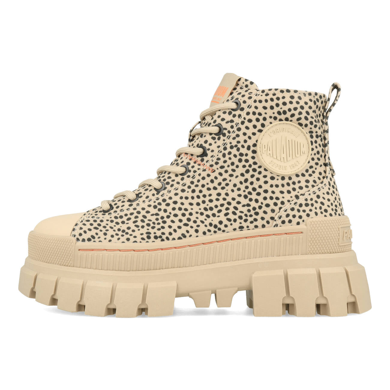 Palladium Revolt Safari Boot Damen Sand Print