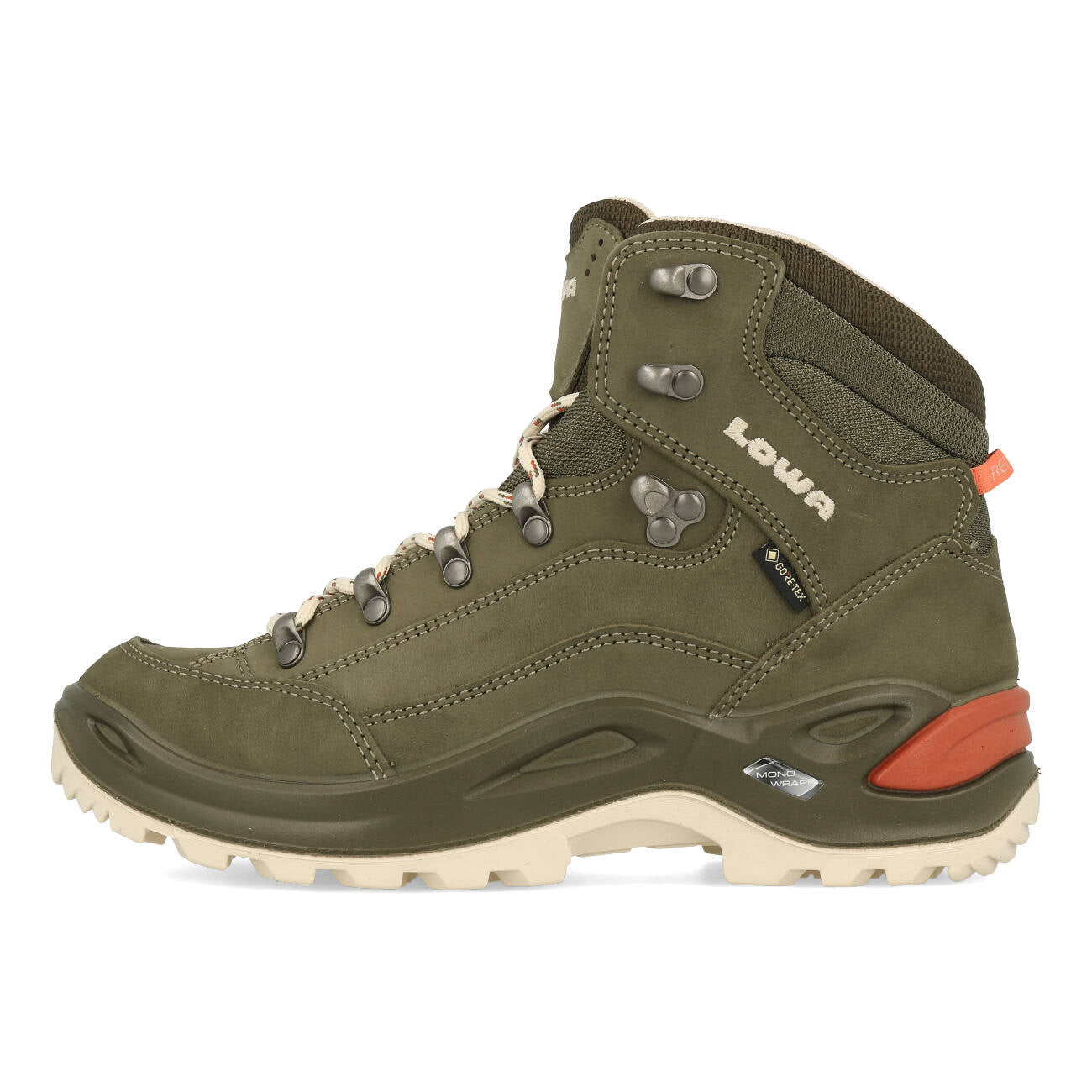 Lowa Renegade GTX Mid Ws Damen Graugrün Panna