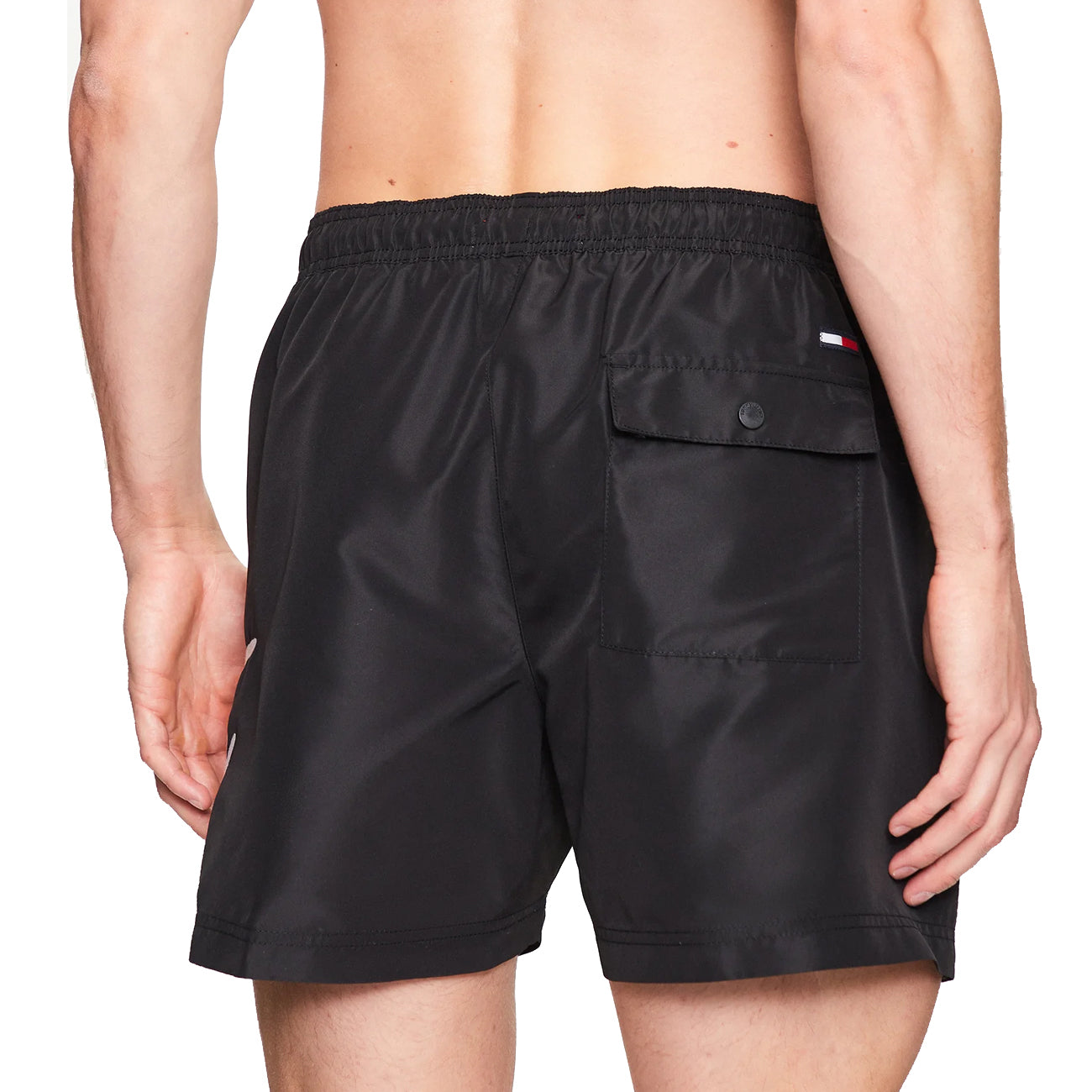 Tommy Hilfiger SF Medium Drawstring Swim Short Herren Black