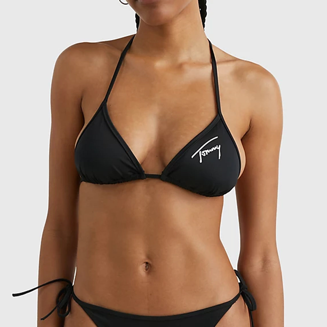 Tommy Hilfiger Triangle RP Bikini Top Damen Black