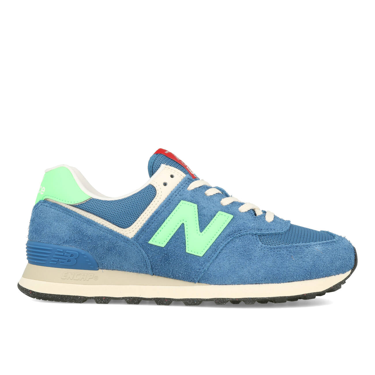 New Balance U 574 BSC Blue Agate Lime Leaf