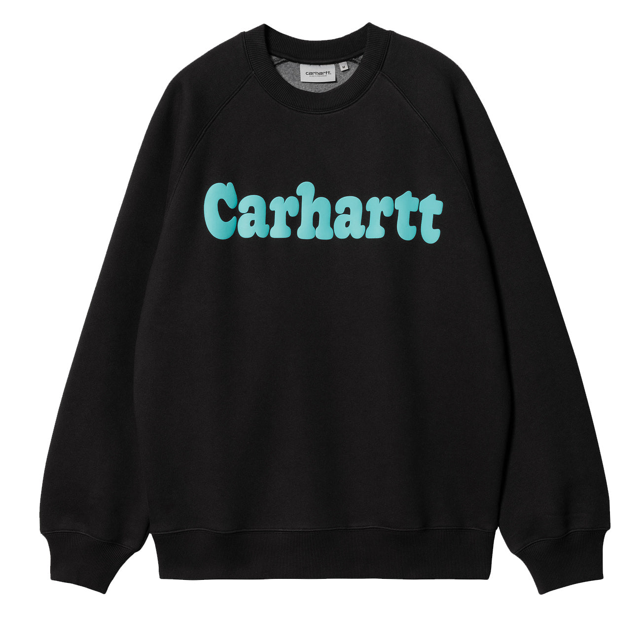 Carhartt WIP Bubbles Sweat Herren Black Turquoise