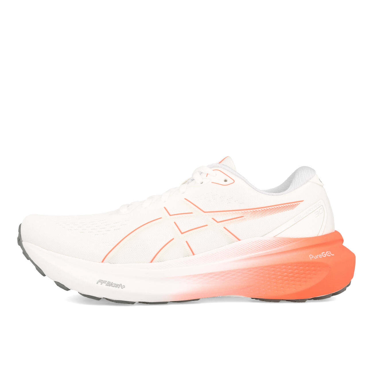 Asics Gel-Kayano 30 Herren White Sunrise Red