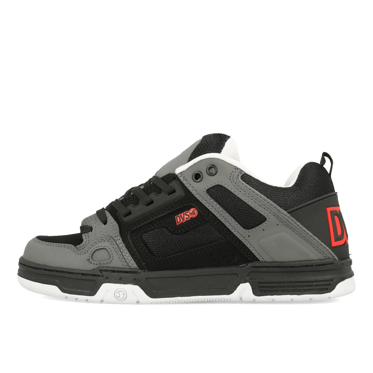 DVS Comanche Herren Black Charcoal Fiery Red Nubuck