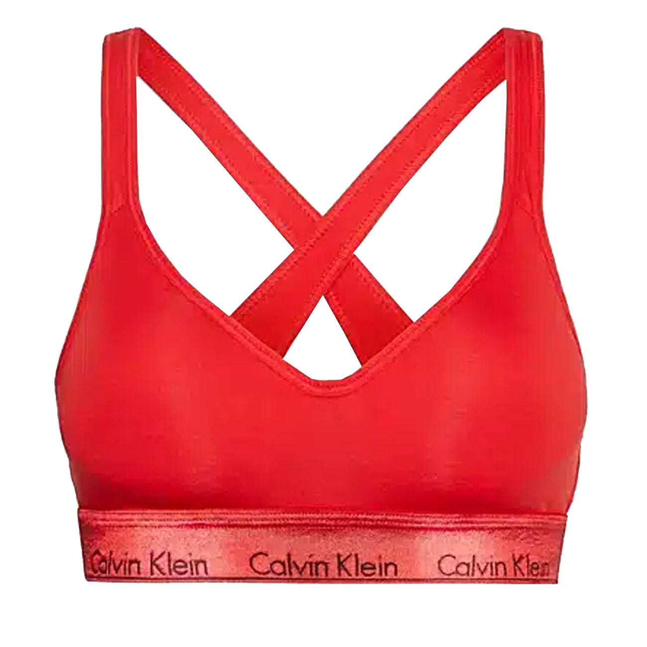 Calvin Klein Bralette Lift Modern Cotton BH Rouge