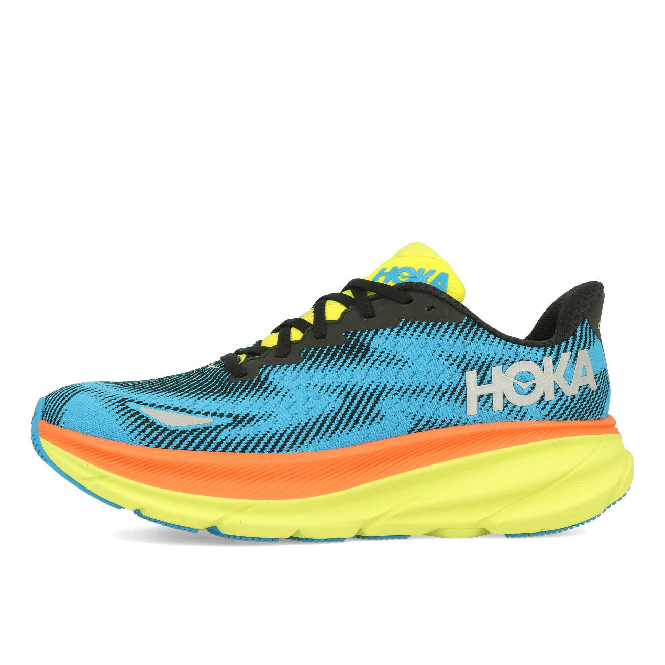 Hoka Clifton 9 GTX Black Diva Blue