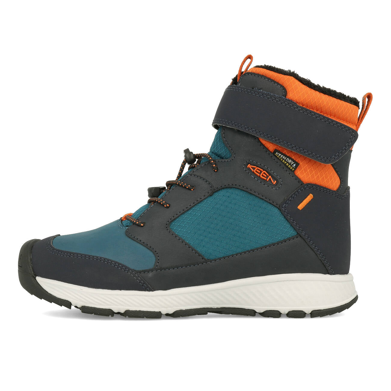 Keen Skua Winter WP Y Kinderschuh Sky Captain Gold Flame