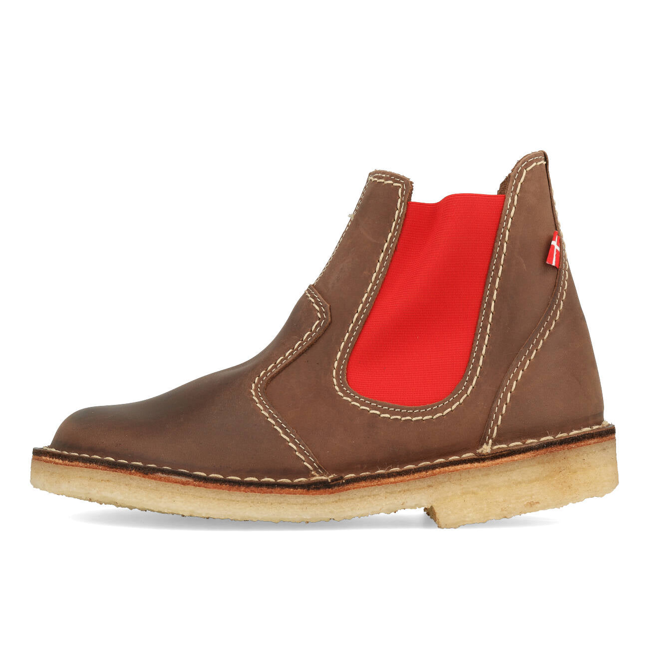 Duckfeet Roskilde Herren Cocoa Red