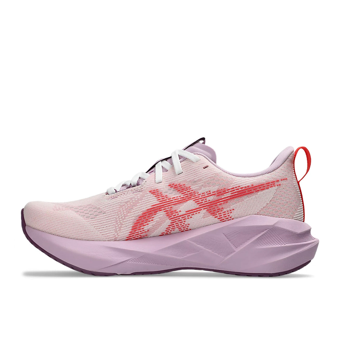 Asics Novablast 5 Damen White Coral Reef