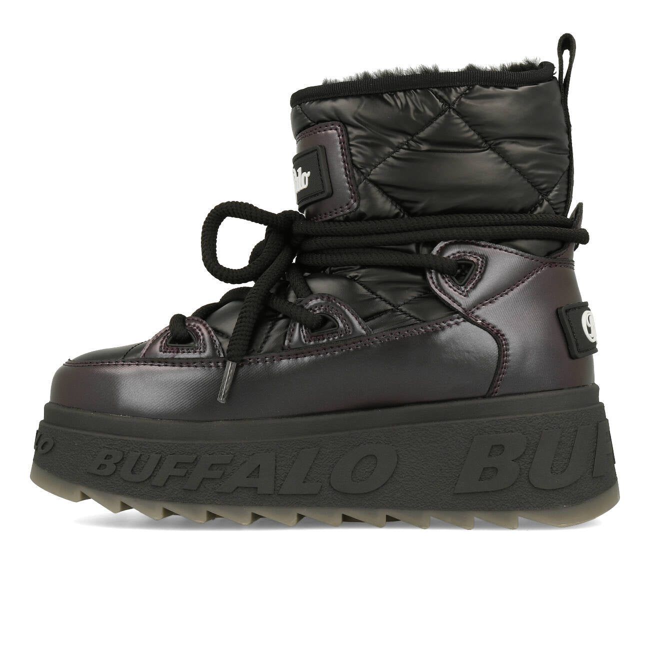Buffalo Eliza Snow Boot Vegan Nappa Black