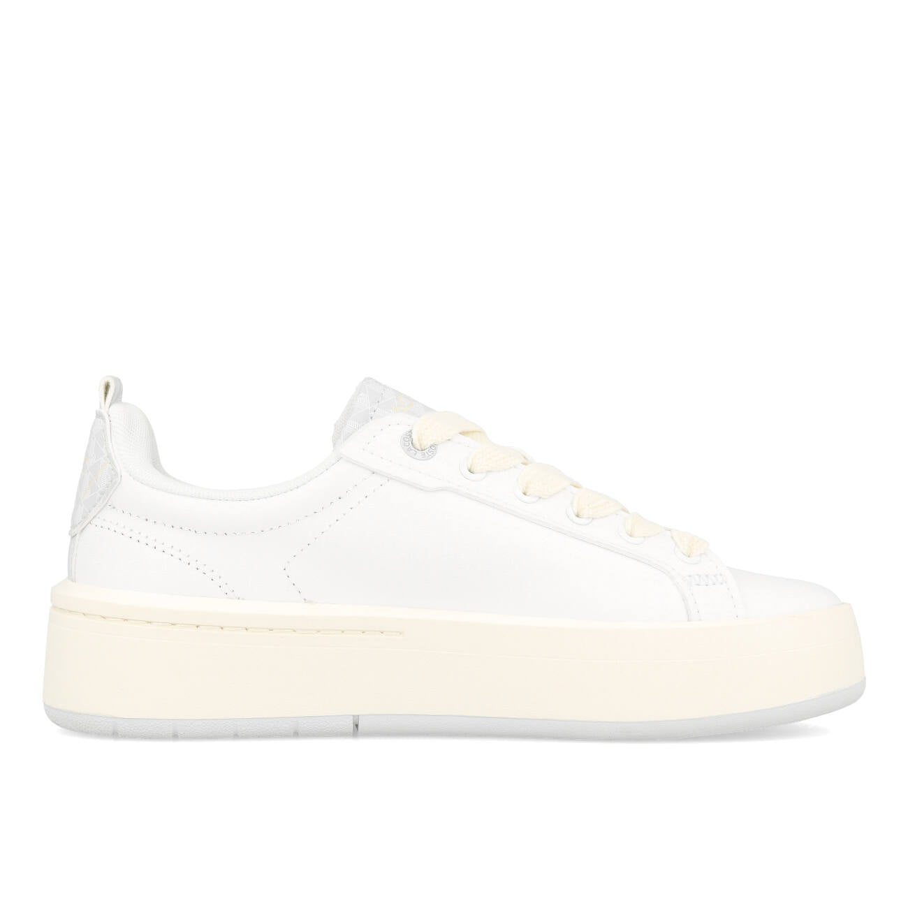 Lacoste Carnaby Platform 223 1 SFA Damen White Light Turquoise