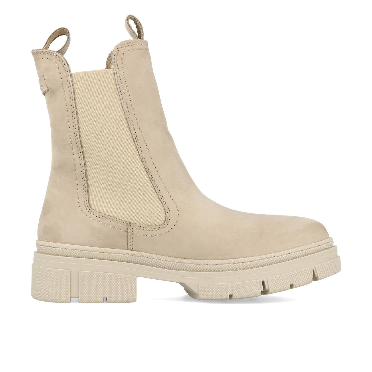 Tamaris 1-25901-41-353 Chelsea Boots Damen Taupe Nubuck