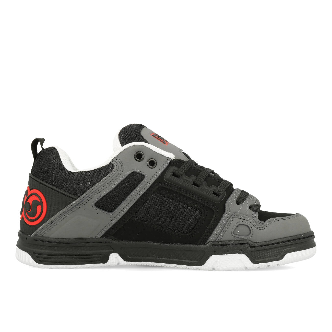 DVS Comanche Herren Black Charcoal Fiery Red Nubuck