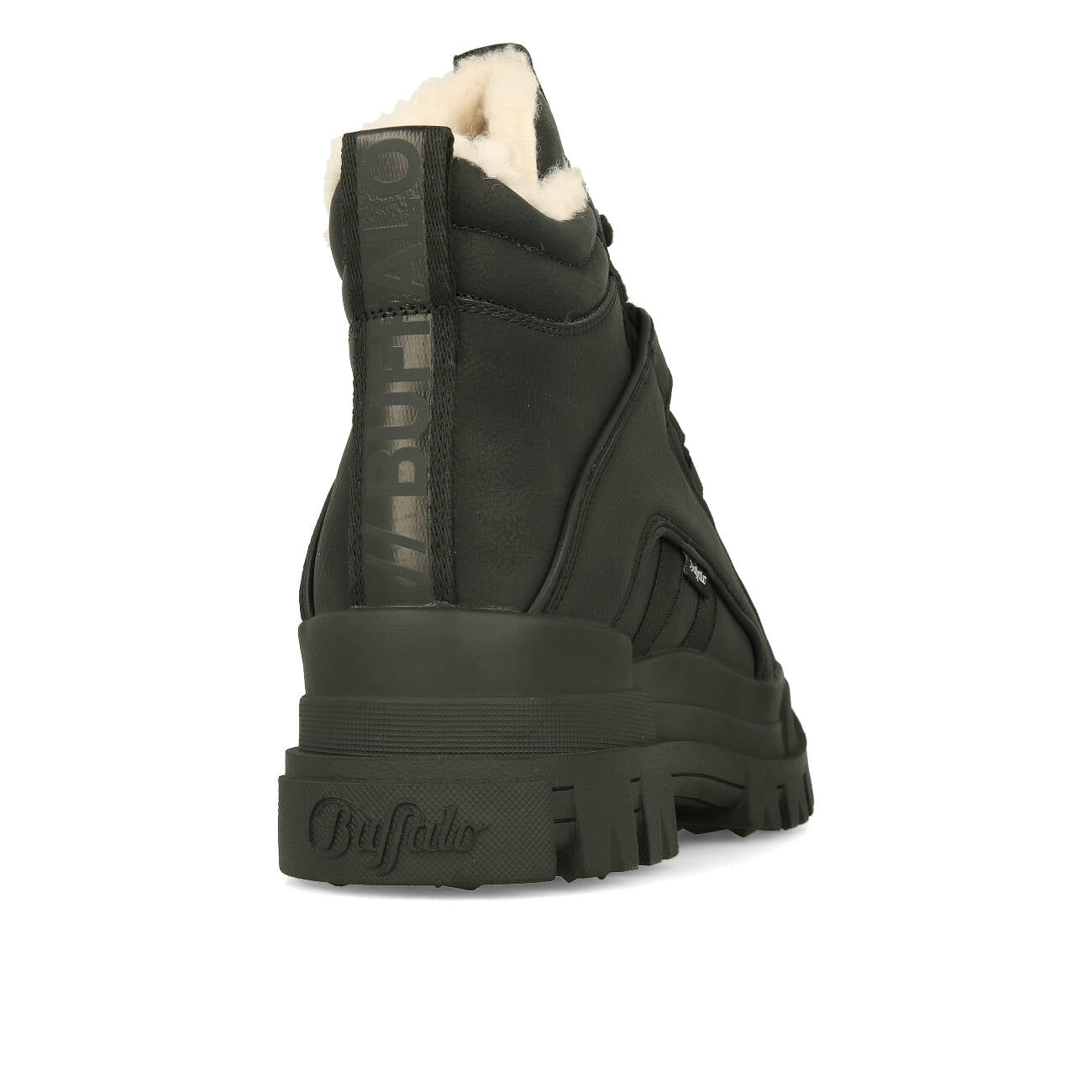 Buffalo Aspha NC Mid Warm Vegan Nubuck Black