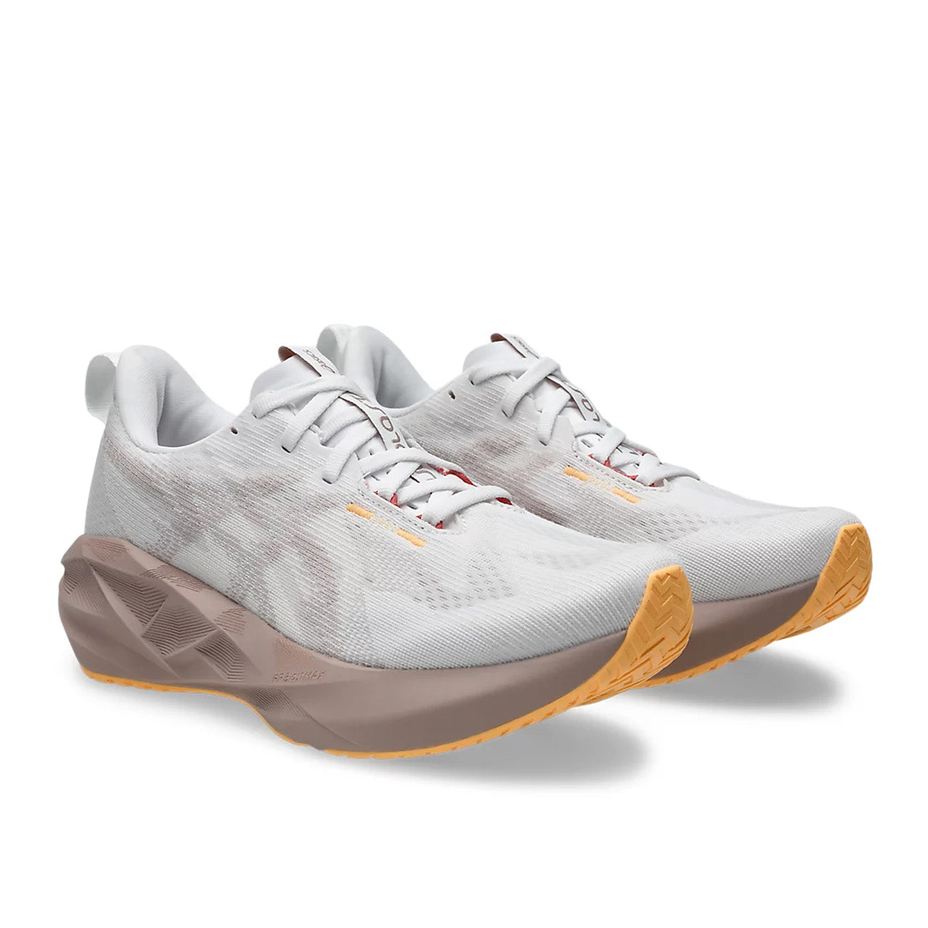 Asics Novablast 5 Damen White Fawn