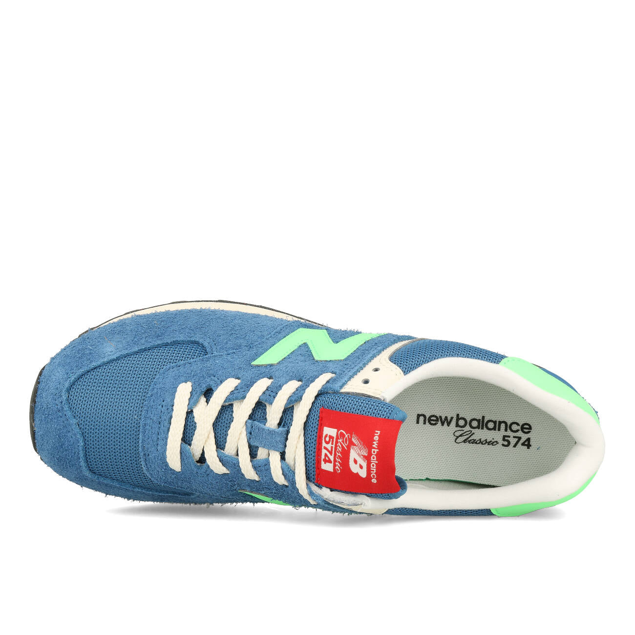 New Balance U 574 BSC Blue Agate Lime Leaf