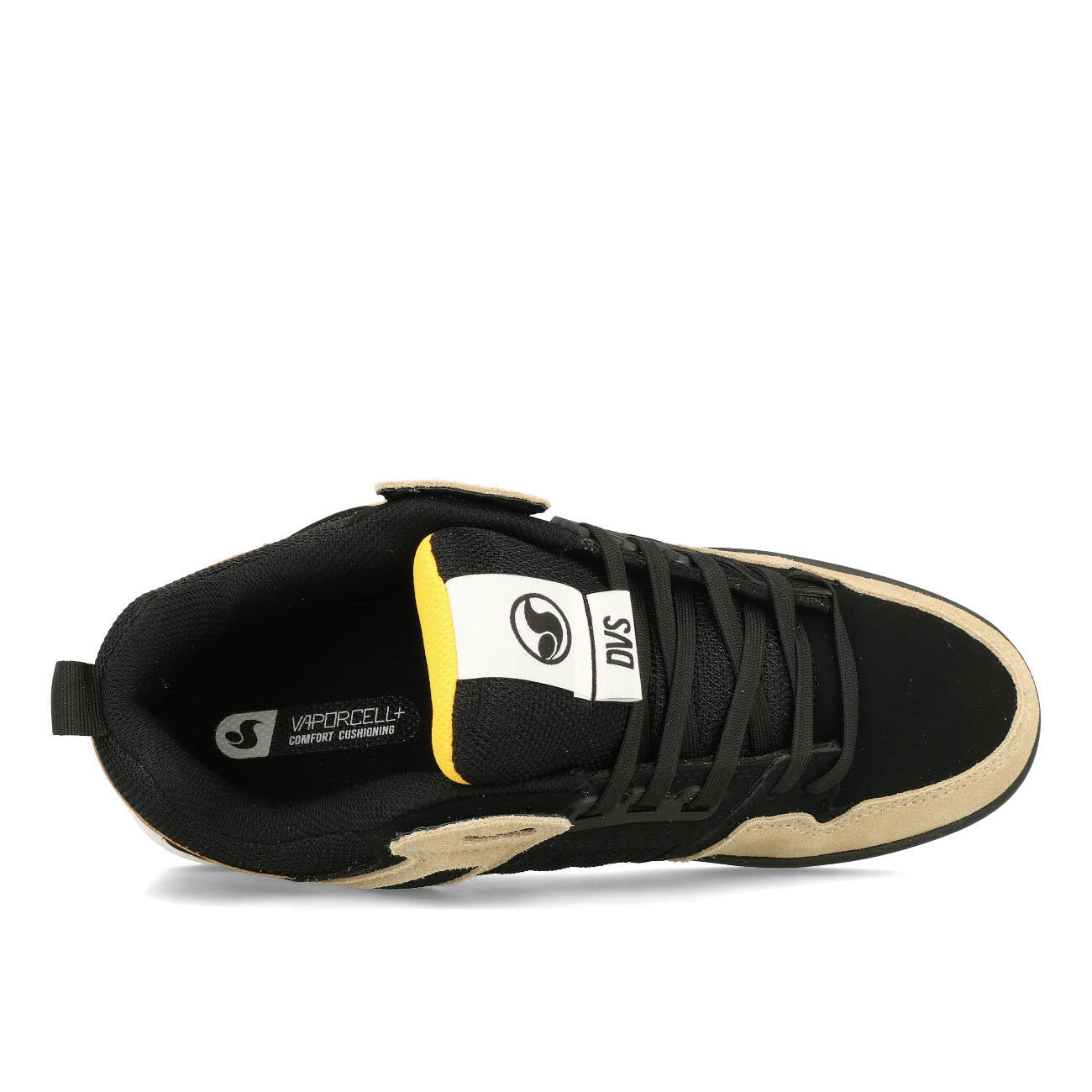 DVS Comanche 2.0+ Herren Black Tan Yellow Suede