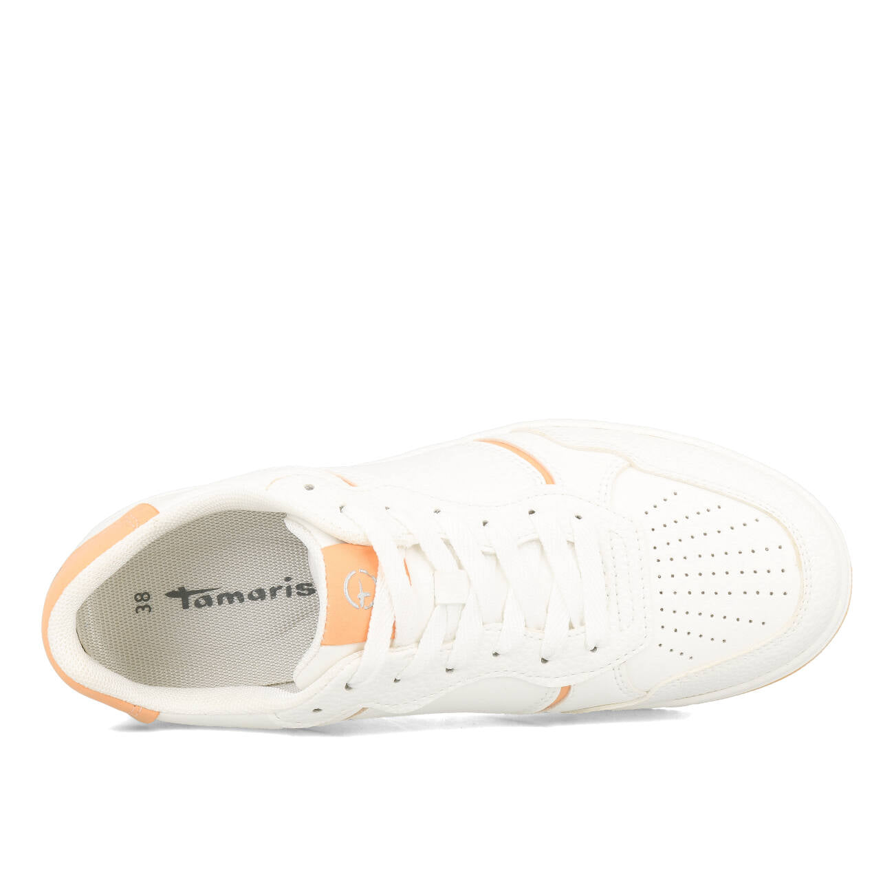 Tamaris 1-23729-42-160 Sneaker Damen White Orange