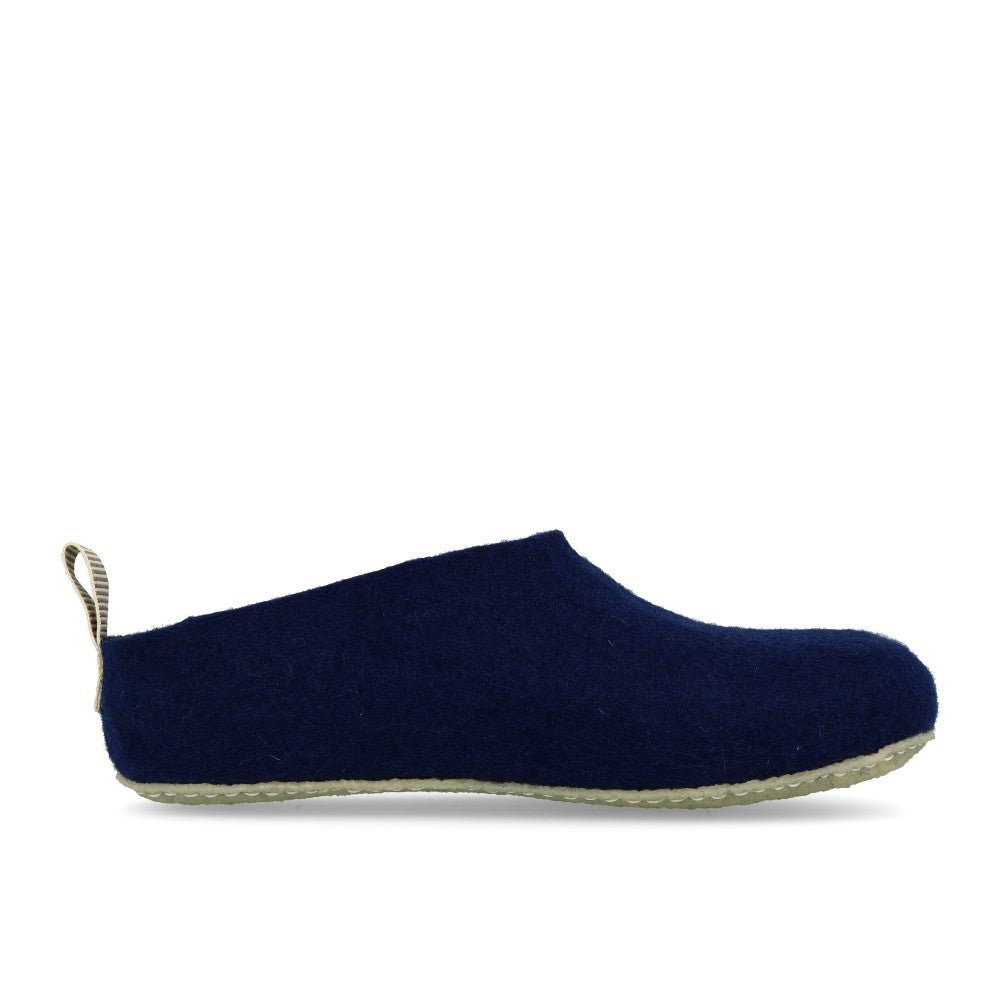 Baabuk Gus Filzpantoffel Slippers Navy Blue