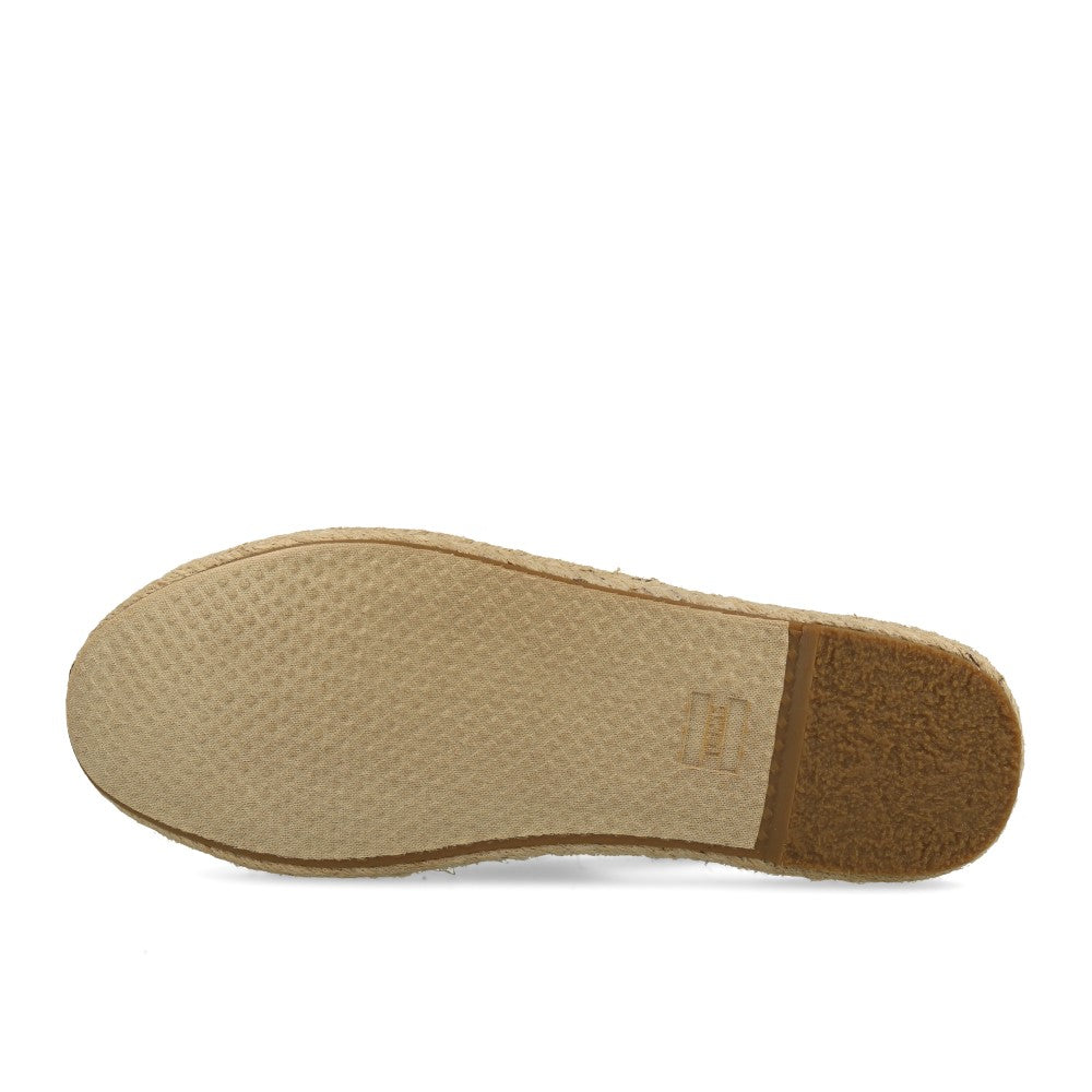 TOMS Clara Black Textured Chambray Leather