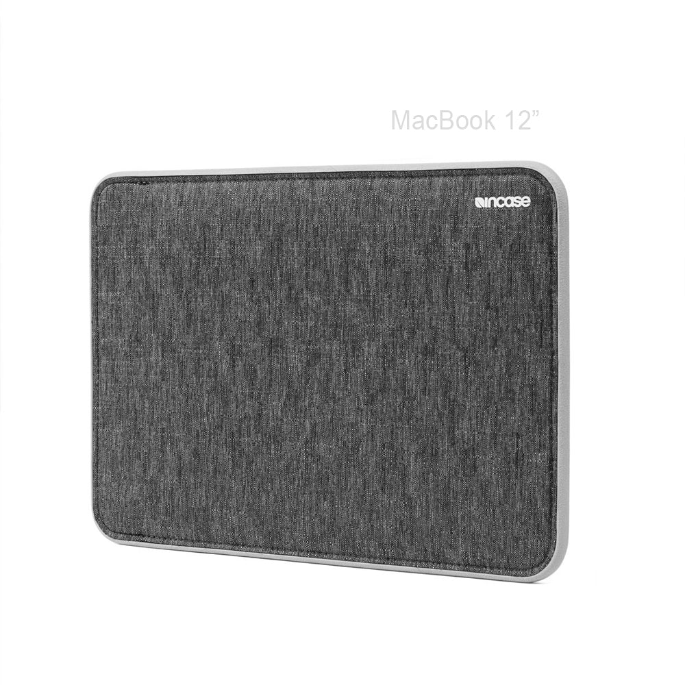 Incase MacBook 12" Icon Sleeve with TENSAERLITE Protection Heather Black