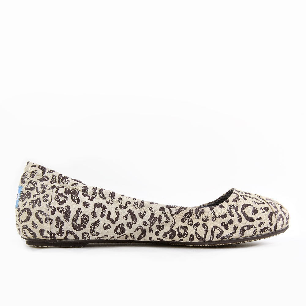 TOMS Womens Ballet Flat Brown Giselle