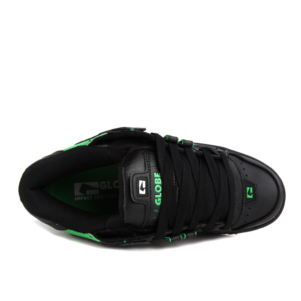 Globe Sabre Herren Black Moto Green