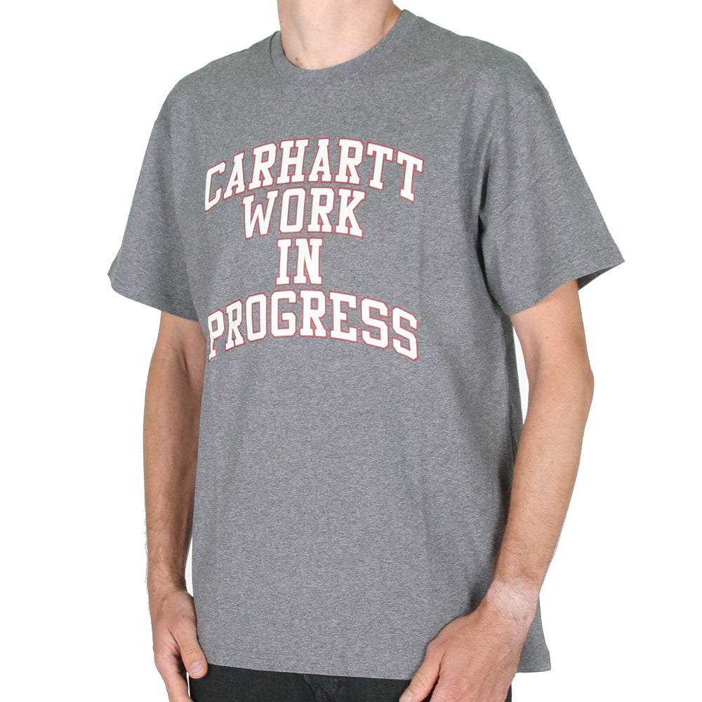 Carhartt WIP Division T-Shirt Dark Grey Heather