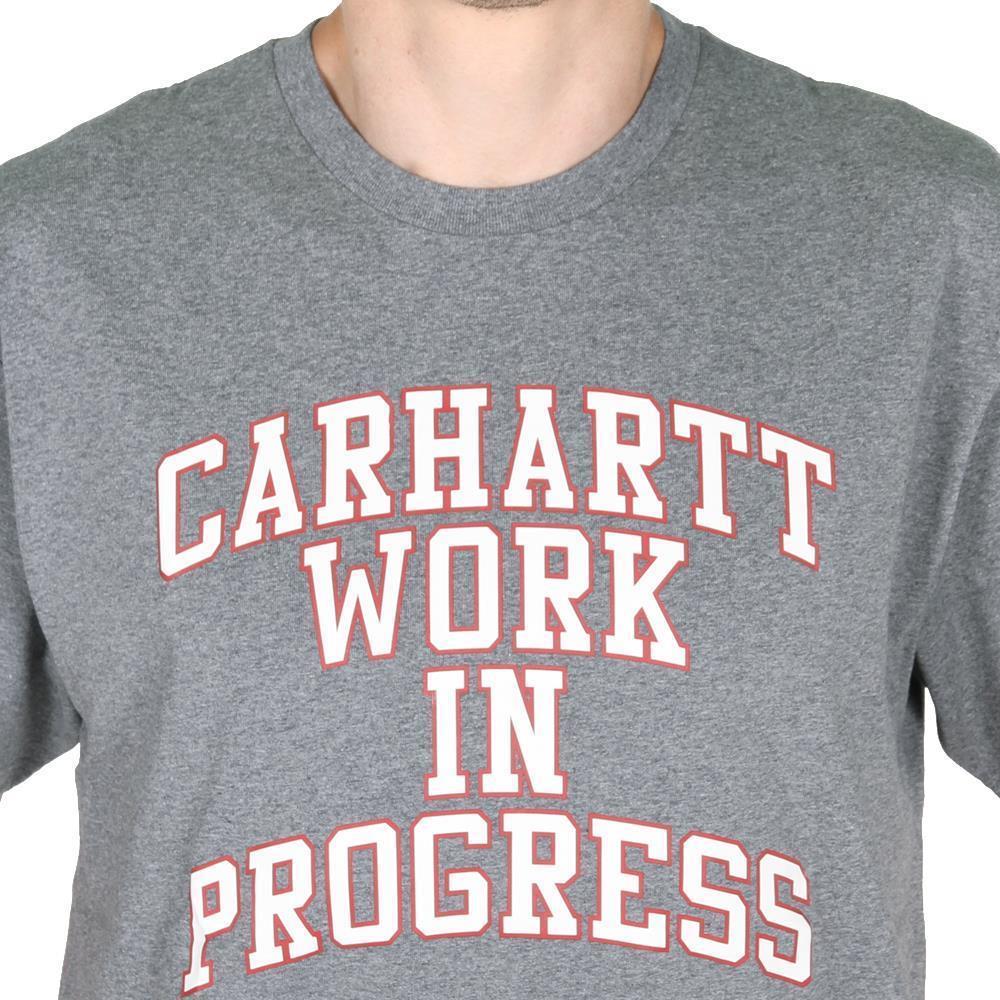 Carhartt WIP Division T-Shirt Dark Grey Heather