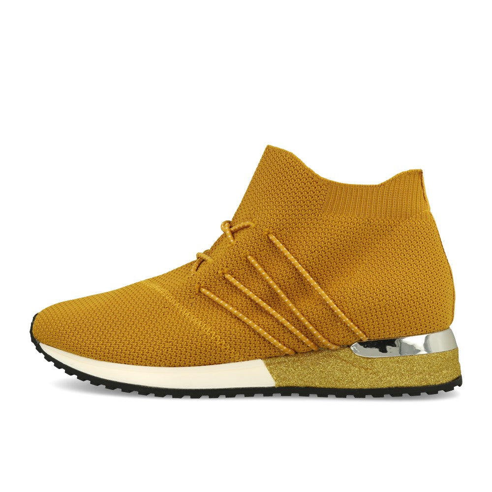 La Strada 1705464 Sneaker Ocre Knitted