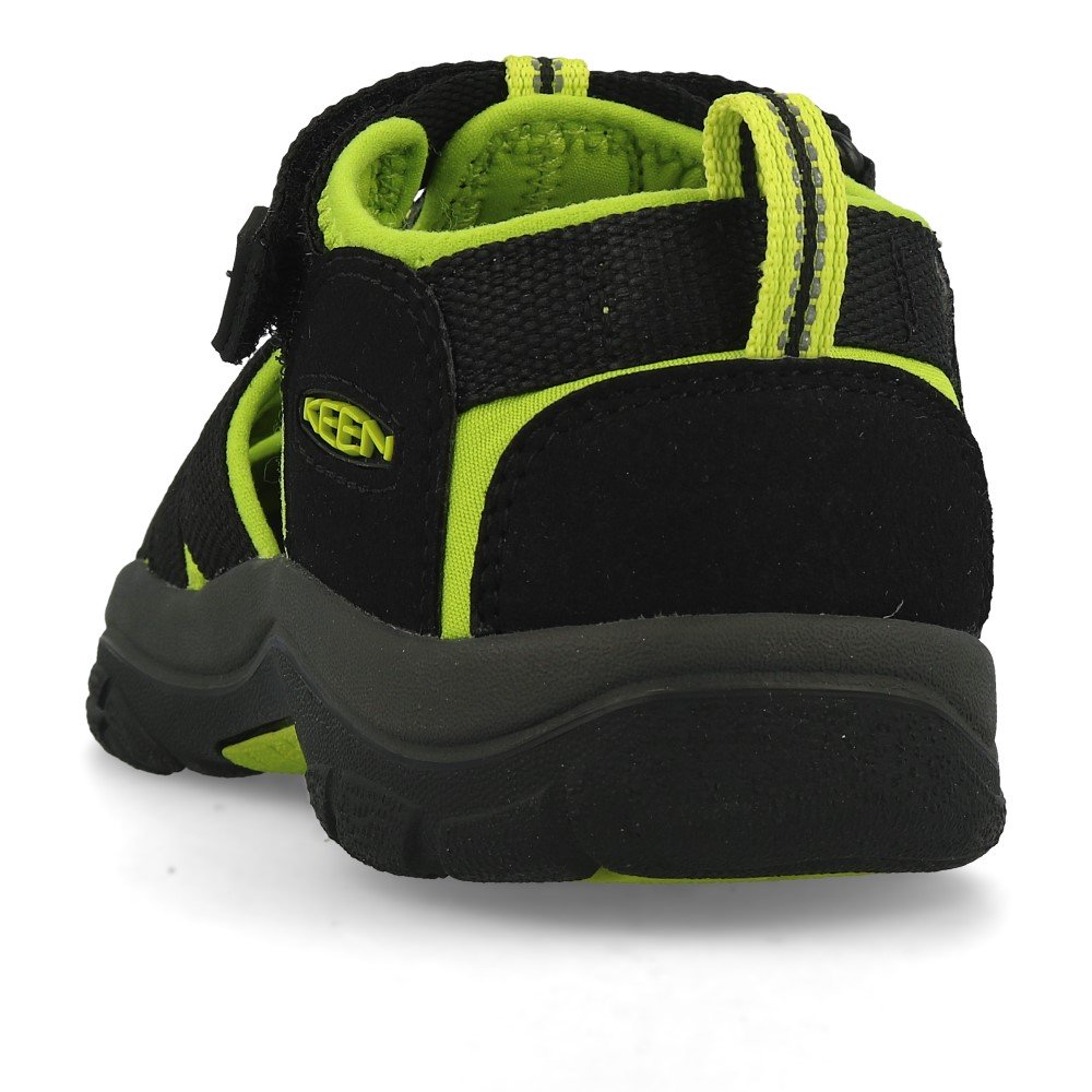 Keen Newport H2 Kinderschuh Black Lime Green