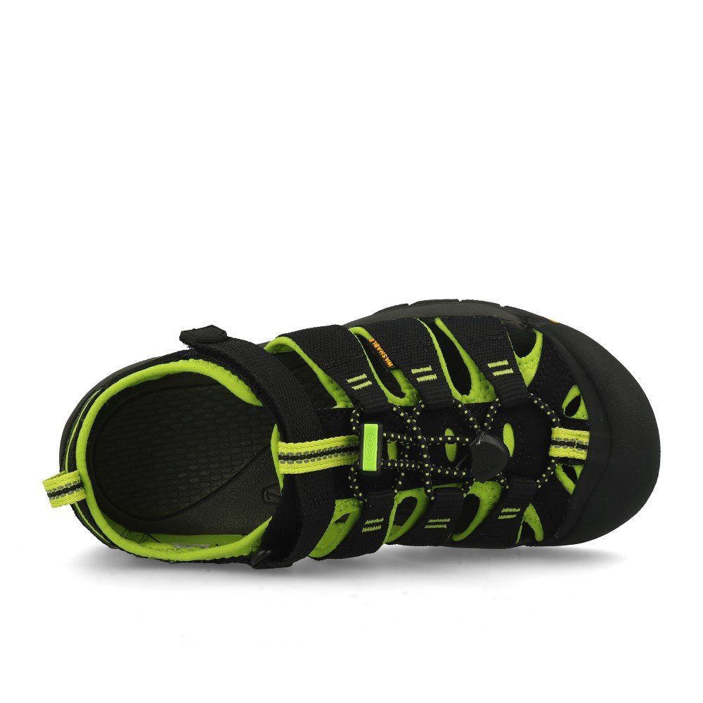 Keen Newport H2 Kinderschuh Black Lime Green