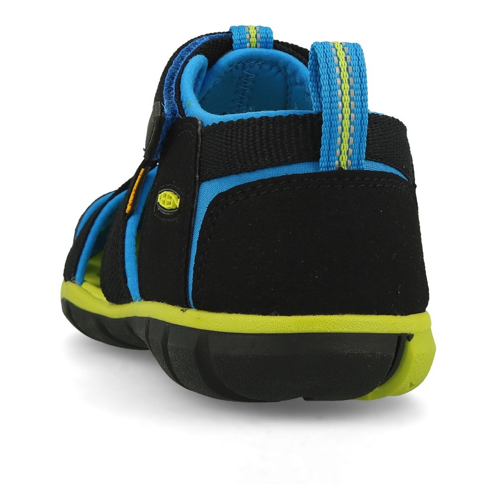 Keen Seacamp II CNX Kinderschuh Black Brilliant Blue