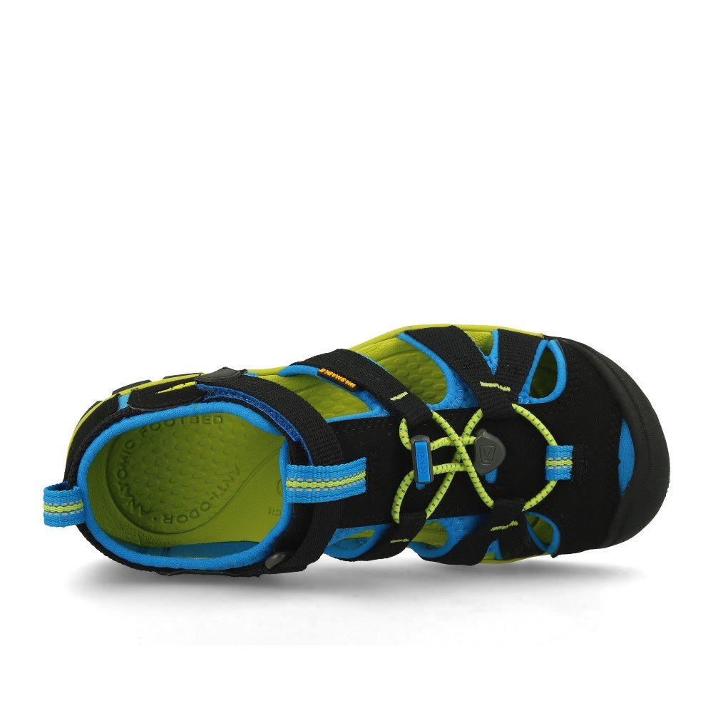 Keen Seacamp II CNX Kinderschuh Black Brilliant Blue