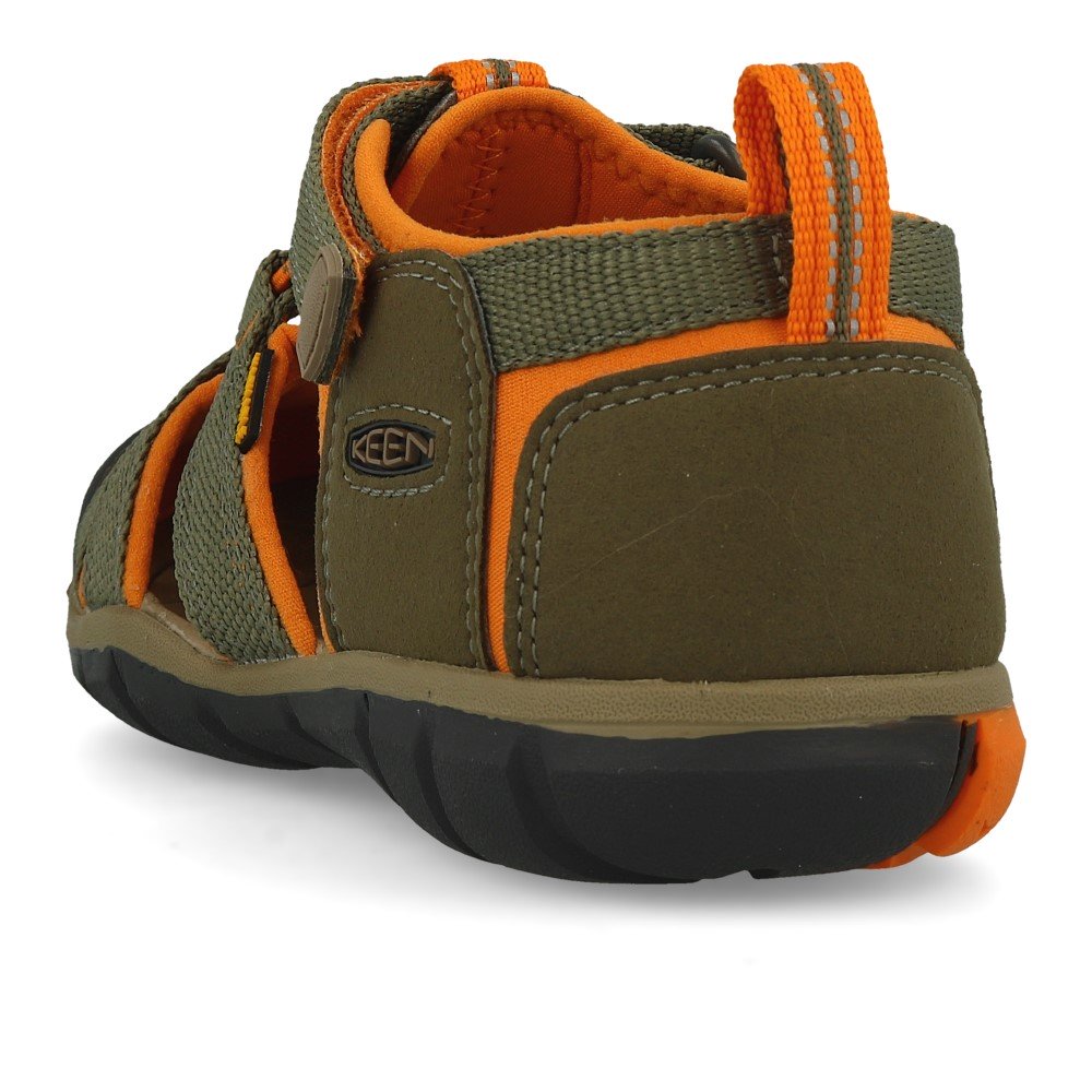 Keen Seacamp II CNX Kinderschuh Dusty Olive Russet Orange