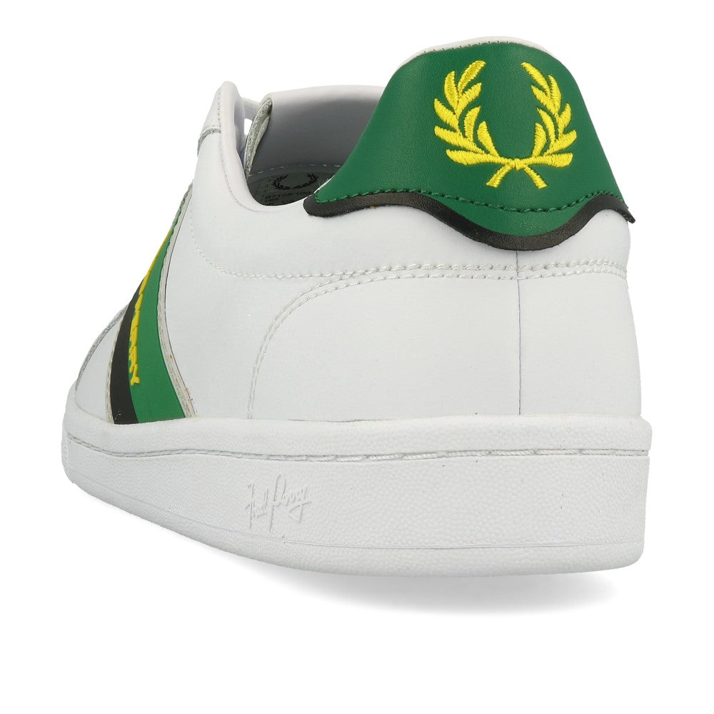 Fred Perry B721 Two Tone Branding White