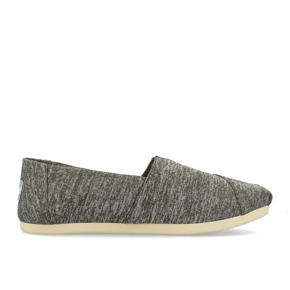 TOMS Womens Classics Black Repreve Recycled Melange Knit