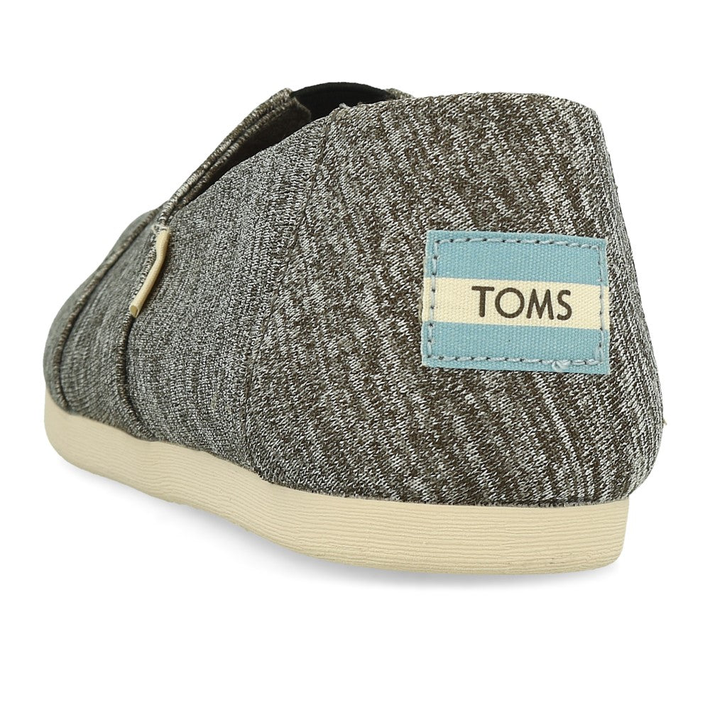 TOMS Womens Classics Black Repreve Recycled Melange Knit