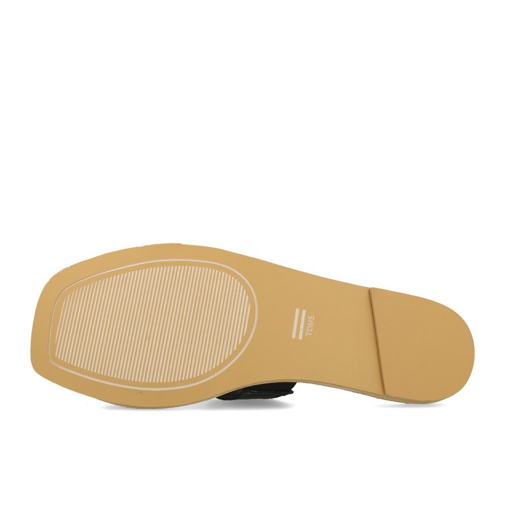 TOMS Seacliff Black Veg Tan Leather