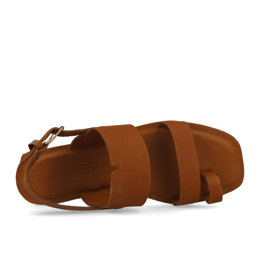 TOMS Freya Tan Veg Tan Leather