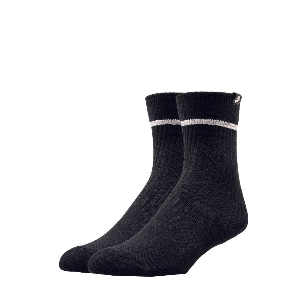 Nike Sneaker Sox Essential Crew 2 Pair Black White